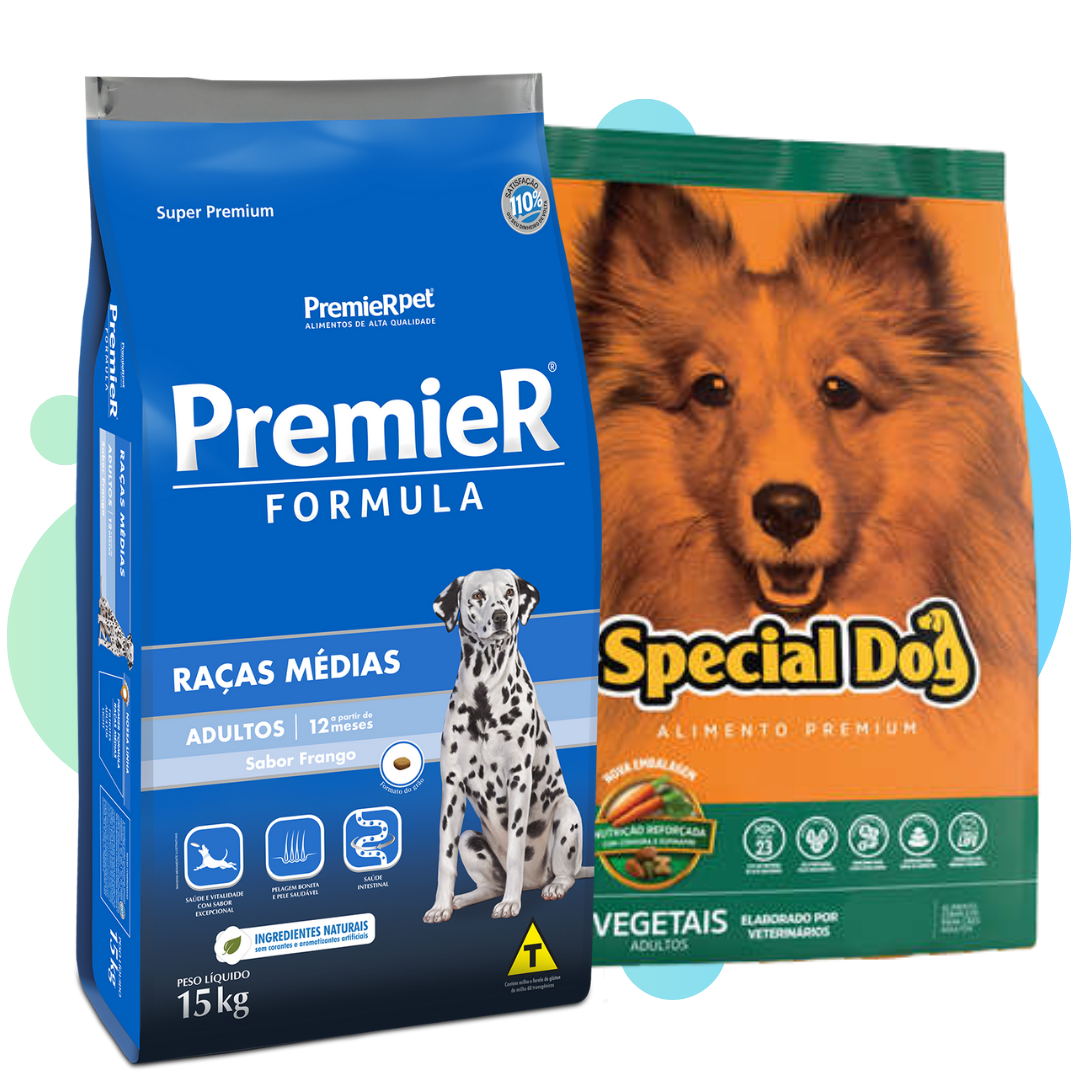 Ração Secas Cães