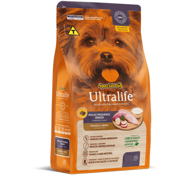 Ração Seca Special Dog Ultralife para Cães Raças Pequenas Sênior - 1kg