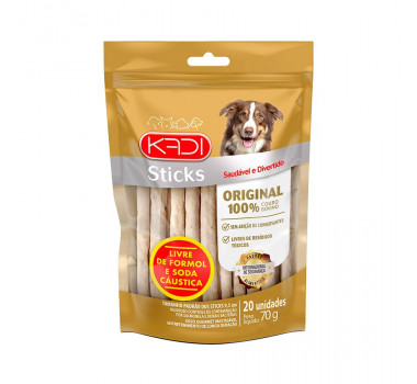 Petisco Sticks Kadi Original para Cães - 20 unidades
