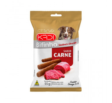 Bifinho Kadi para Cães sabor Carne - 55g