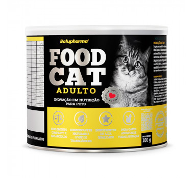 Suplemento Food Cat Fit Botupharma para Gatos Adultos - 100g