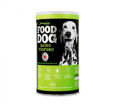 Suplemento Food Dog Baixo Fosforo Botupharma para Cães - 500g