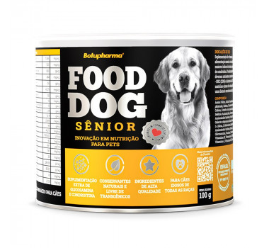 Suplemento Food Dog Senior Botupharma para Cães Idosos - 100g 