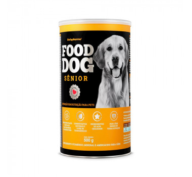 Suplemento Food Dog Senior Botupharma para Cães Idosos - 500g