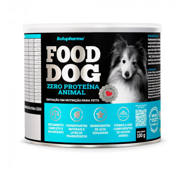 Suplemento Food Dog Zero Proteina Animal Botupharma para Cães- 100g
