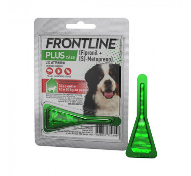 Antipulgas e Carrapatos Frontline Plus para Cães Acima de 40Kg