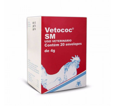 Vetococ SM Sachê para Aves - 4g
