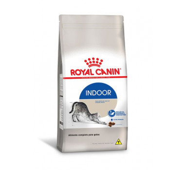 Ração Seca Royal Canin Indoor para Gatos Adultos - 1,5kg