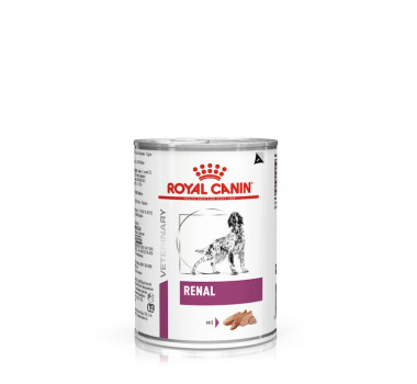 Ração Úmida Lata Royal Canin Veterinary Diet Renal para Cães - 410g