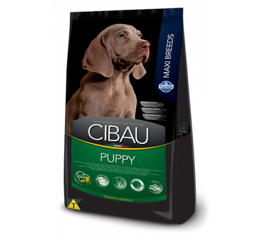 Ração Seca Cibau Puppy Maxi Breeds Farmina para Cães Filhotes Raças Grandes - 25Kg