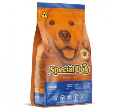 Ração Seca Special Dog Carne para Cães Adultos - 3kg