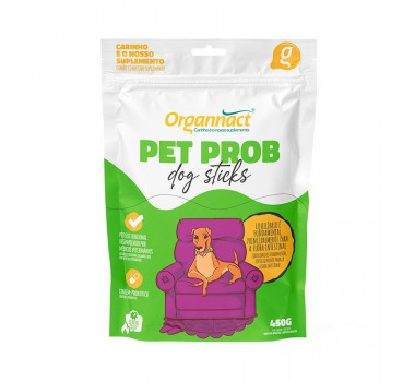 Sticks Pet Prob Dog Organnact para Cães - 450g