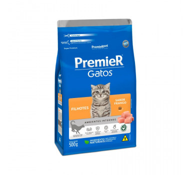 Ração Seca Premier para Gatos Filhotes Frango - 500g