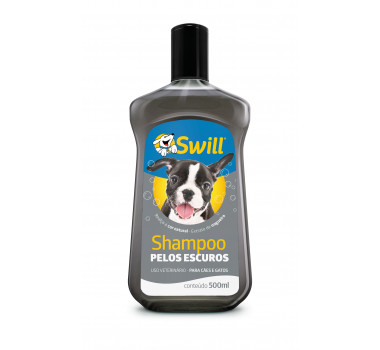 Shampoo Swill Pelos Escuros para Cães e Gatos - 500ml