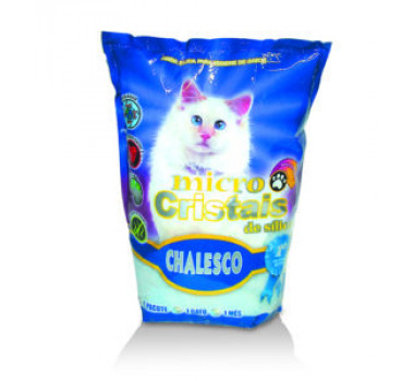 Micro Cristais Sílica Chalesco para Gatos - 1,8Kg