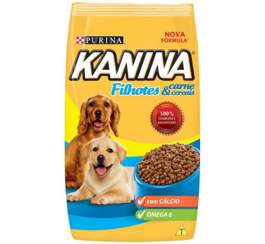 Ração Seca Kanina Purina para Cães Filhotes - 15kg