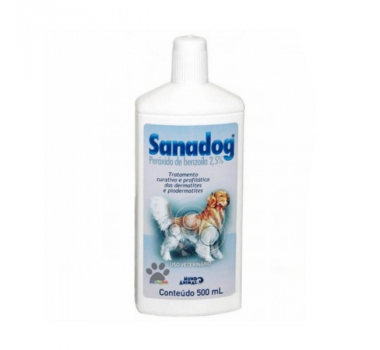 Shampoo Sanadog Mundo Animal para Cães - 500ml