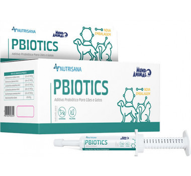 Probiótico Nutrisana Pbiotics para Cães e Gatos - 14g