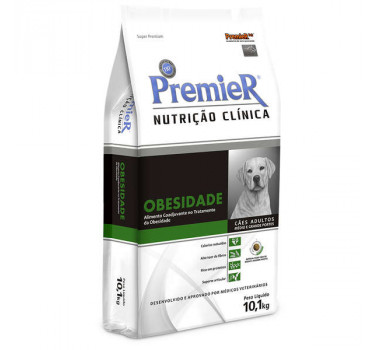 Ração Seca Premier Nutrição Clínica Obesidade para Cães Porte Médio e Grande - 10,1Kg