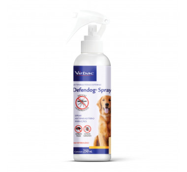 Spray Antiparasitário Defendog Virbac para Cães - 250ml