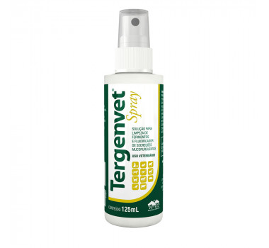 Spray para Limpeza de Ferimentos Tergenvet Vetnil para Cães e Gatos - 125ml