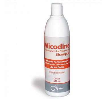 Shampoo Micodine 2% Syntec para Cães e Gatos - 500ml