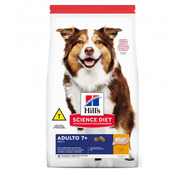 Ração Seca Hills Science Diet Adulto 7+ para Cães Idosos - 6kg