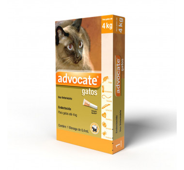 Antipulgas Advocate Elanco para Gatos Até 4kg - 1 Unidade