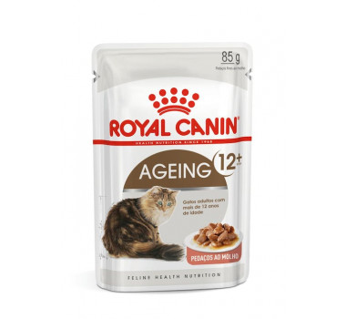 Ração Úmida Sachê Royal Canin Ageing 12+ para Gatos Idosos - 85g