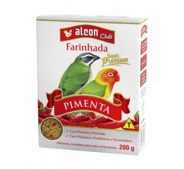 Alimento Completo Farinhada Pimenta Alcon para Aves Ornamentais - 200g