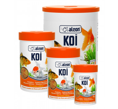 Alimento Completo em Flocos Alcon Koi Alcon para Peixes de Água Fria - 20g
