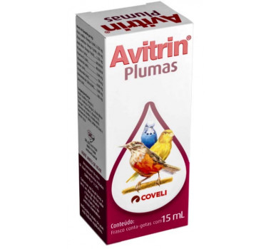 Suplemento Avitrin Plumas Coveli para Aves - 15ml