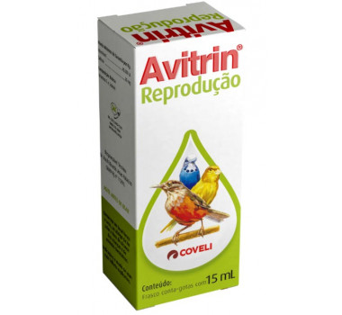 Suplemento Avitrin Reprodução Coveli para Aves - 15ml