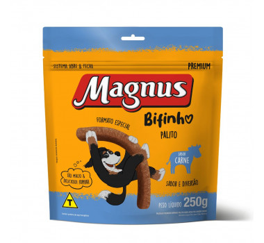 Bifinho Magnus para Cães Adultos Porte Pequeno Sabor Carne - 500g