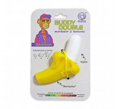 Brinquedo Buddy Double Banana Buddy Toys para Cães 