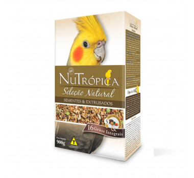 Alimento Super Premium Nutrópica Seleção Natural para Calopsitas - 900g