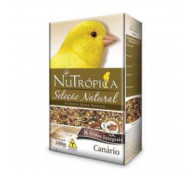 Alimento Super Premium Nutrópica Seleção Natural para Canários - 300g