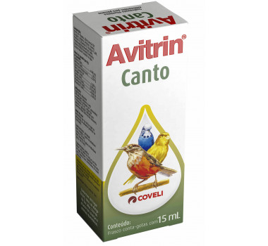 Suplemento Avitrin Canto Coveli para Aves - 15ml