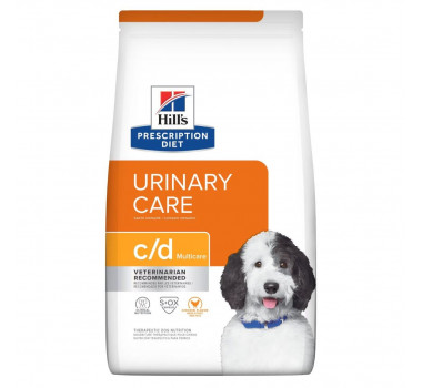 Ração Seca Hills Prescription Diet C/D Multicare Urinary Care para Cães - 3,85Kg