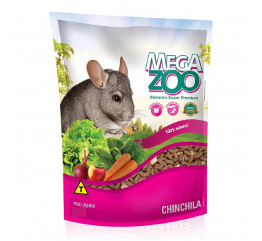 Ração Megazoo para Chinchilas - 500g