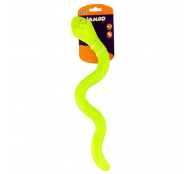Brinquedo Mordedor Cobra Verde Jambo para Cães
