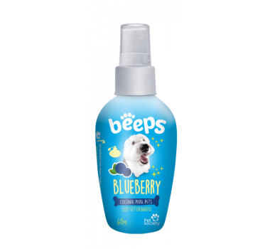 Colônia Beeps Blueberry para Cães e Gatos - 60ml