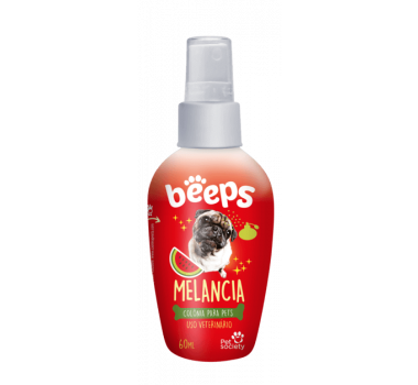 Colônia Beeps Melancia para Cães e Gatos - 60ml