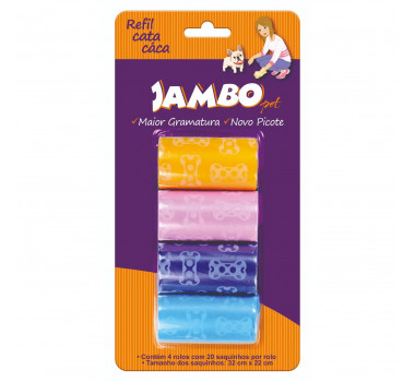 Refil Sacola Higiênica Jambo - 4 rolos