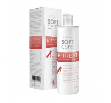 Condicionador Micelar K-Treat Soft Care para Cães e Gatos - 290ml