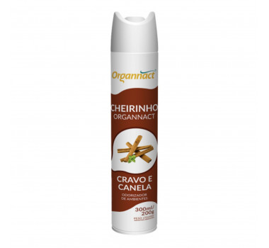 Aromatizador Cheirinho Organnact Cravo e Canela - 300ml