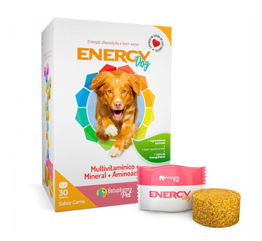 Suplemento Vitamínico Energy Dog Botupharma 210g - 30 comprimidos
