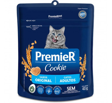 Biscoito Cookie Premier para Gatos Adultos - 40g