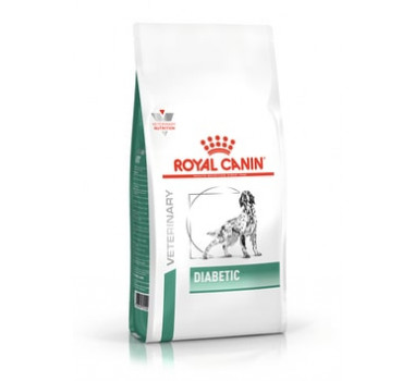 Ração Seca Royal Canin Veterinary Diet Diabetic para Cães Adultos - 1,5Kg