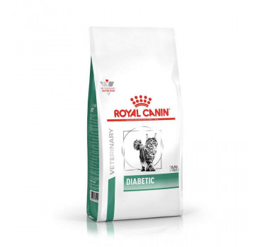 Ração Seca Royal Canin Veterinary Diabetic para Gatos Adultos - 1,5kg